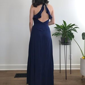 Navy Blue Maxi Dress Forever 21